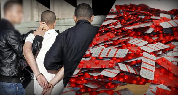 الفنيدق..توقيف شخص في حالة تلبس بحيازة حوالي 10 آلاف حبة "قرقوبي"