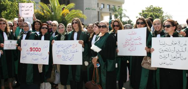 قضاة المغرب غاضبون أمام مماطلة الحكومة في تحسين أوضاعهم المادية