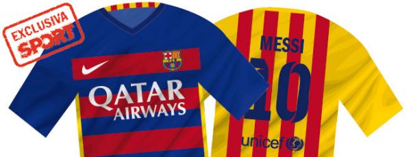 بالصور: مفاجأة كبرى في القمصان الجديدة لبرشلونة 