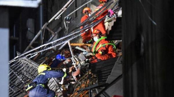 إنقاذ رجل صيني ظل 3 أيام تحت الأنقاض