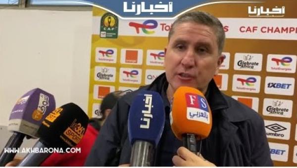 غاريدو: أشكر الجميع على مجهوداتهم للظفر بنقاط المباراة