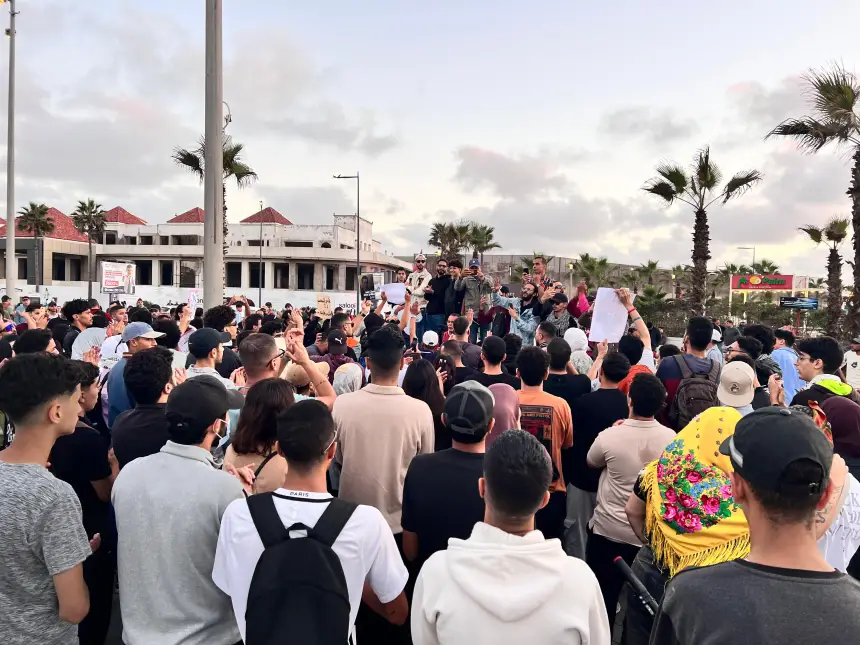 جيل زد من عين الذياب بالدار البيضاء...حنا بغينا الصحة والتعليم ومحاربة الفساد