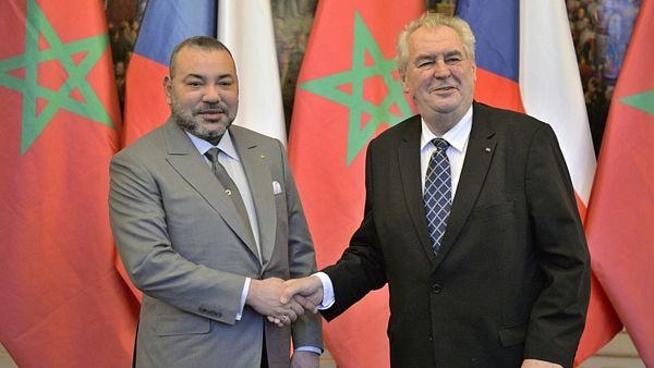 الرئيس التشيكي يُخصص استقبالاً رسمياً للملك محمد السادس