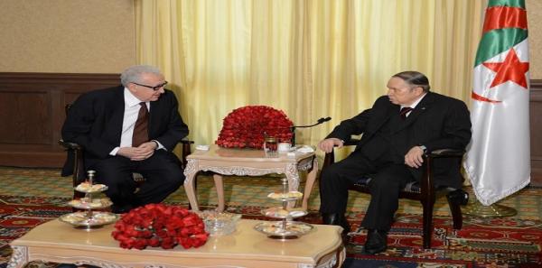 بعد دعوته لفتح الحدود مع المغرب .. الإبراهيمي يلتقي بوتفليقة