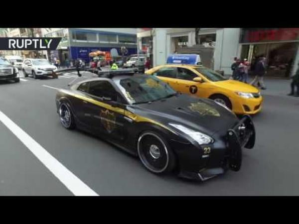 سيارة شرطة خارقة تعرض في نيويورك