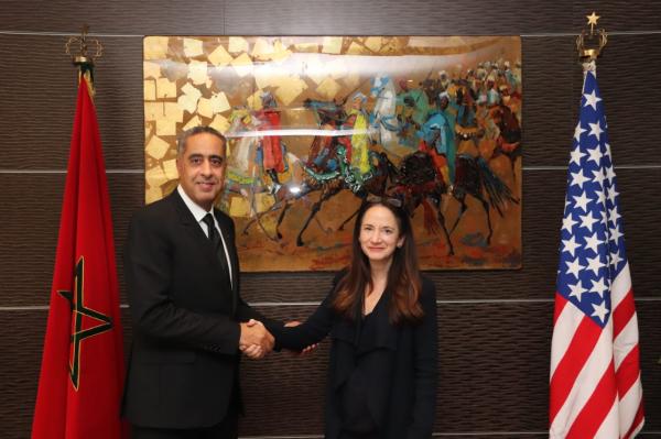 حموشي يستقبل مديرة المخابرات الأمريكية