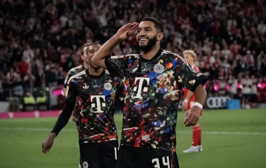 الصيباري يوقع ثاني أهدافه مع بايرن ميونخ في تعادل مثير أمام أوغسبورغ