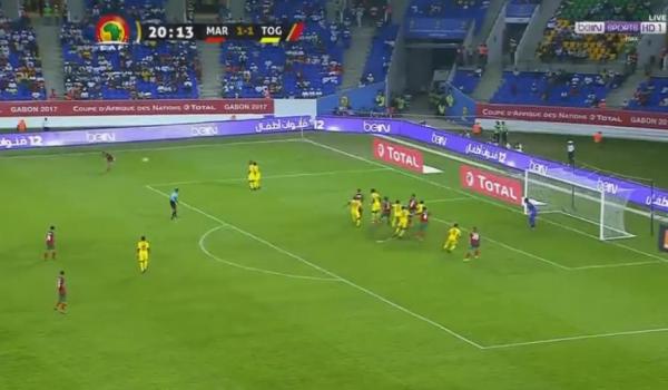 اهداف مباراة المغرب و الطوغو 3-1