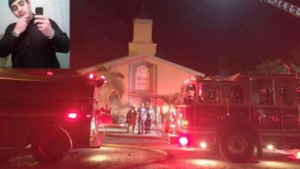 إحراق مسجد كان يرتاده "عمر متين" منفذ هجوم أورلاندو