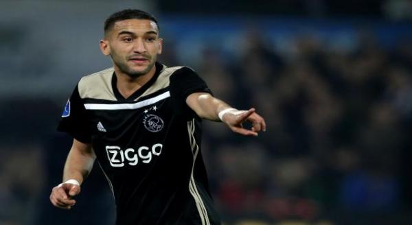 "زياش" يغادر "أياكس" الهولندي نهاية الموسم وهذه الفرق الـ 5 الكبرى المتصارعة حول خدماته