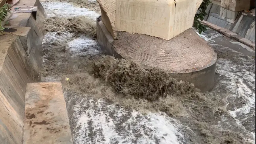 بفضل أمطار الخير.. عودة الجريان في واد الجواهر بفاس