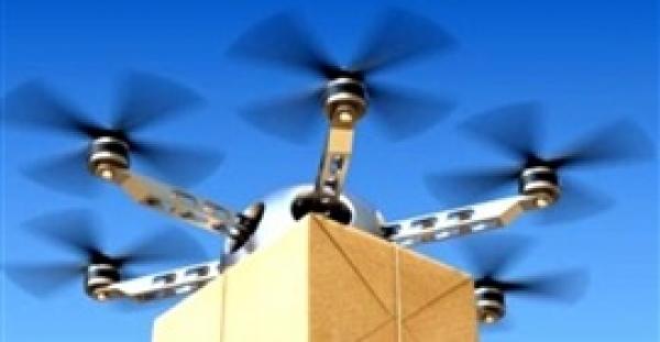 طائرة دون طيار لتوصيل السحور بدبي