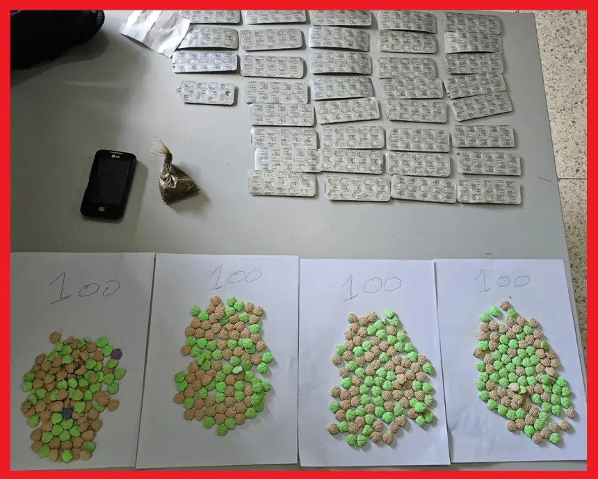 توقيف شخص بحوزته مئت الأقراص المخدرة في عملية أمنية بمدينة مشرع بلقصيري