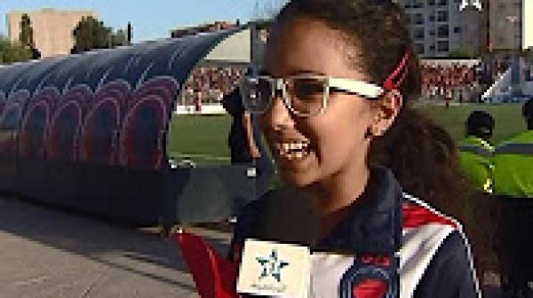 الطفلة رانيا تشكر المسفيويين و المغاربة الذين دعموها