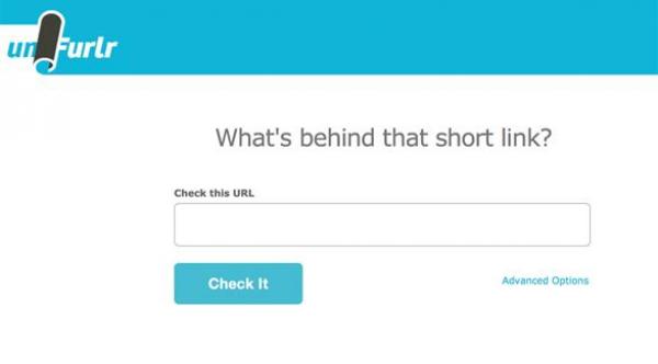 موقع للتأكد من سلامة الروابط المختصرة