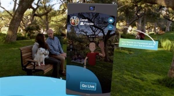 فيس بوك لايف يدعم الآن نظارات الواقع الافتراضي
