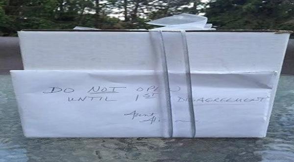 زوجان يقضيان 9 سنوات لفتح هدية زفاف غامضة  والنتيجة مفاجئة