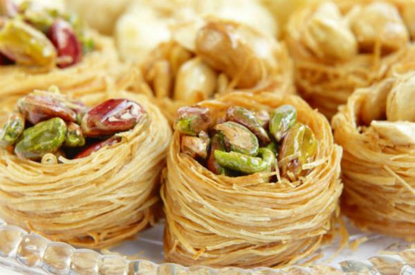 حلوى عش البلبل الشرقية