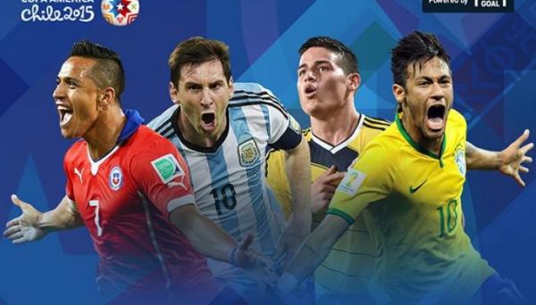 برنامج مباريات الدور الأول لـ"كوبا أمريكا" 2015
