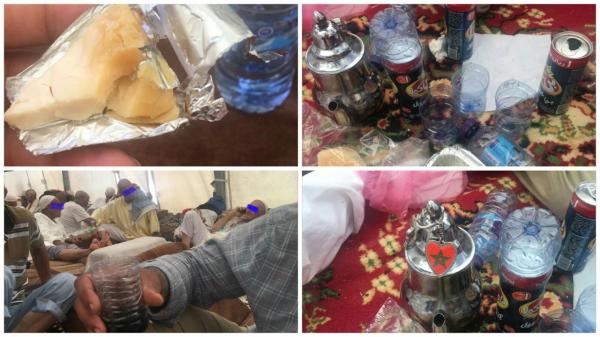 فضيحة بالفيديو... حجاج مغاربة يشتكون من وجبات منتهية الصلاحية ويستغربون من اختفاء المسؤولين المغاربة