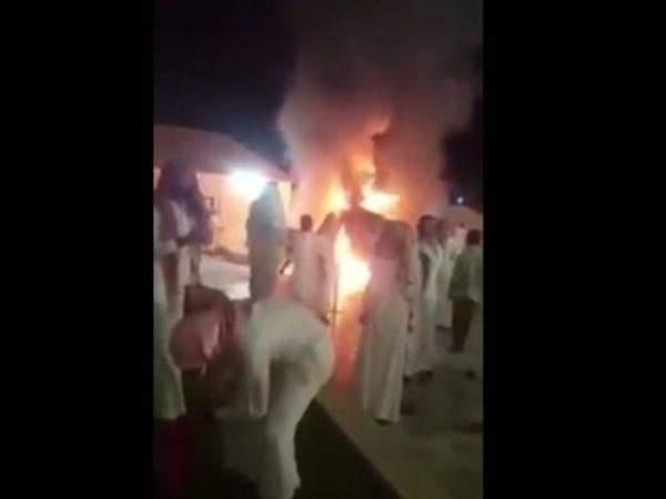 حفل زفاف يتحول إلى كارثة بسبب حريق مهول!