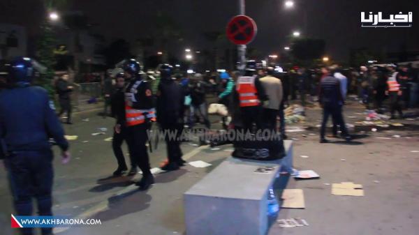 هكذا تم فض اعتصام الأساتذة المتعاقدين أمام أكاديمية التعليم بالبيضاء