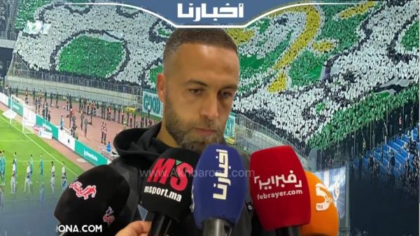 الحواصلي غاضب من التحكيم في مباراة الرجاء وتوارگة