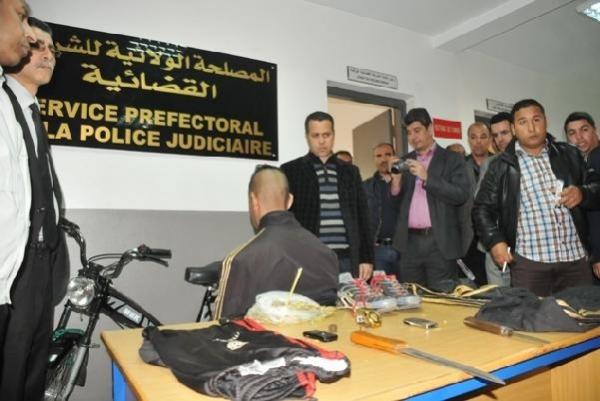 اعتقال  زعيم شبكة "المشرملين" التي زرعت الرعب في ساكنة المحمدية