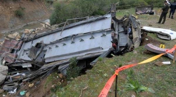 ارتفاع ضحايا حادثة انقلاب حافلة تازة وهذه اخر حصيلة...