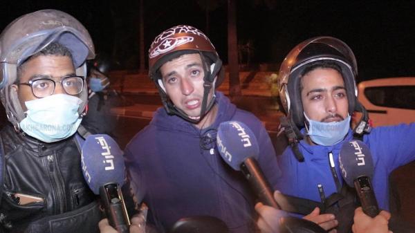 بعد منع التنقل، مغاربة قرروا السفر عبر دارجات نارية ويعلقون: هادي ما حكومة ما والو