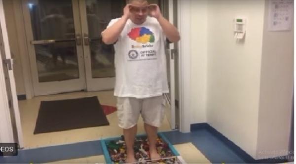 بالفيديو: يدخل سجل غينيس بفضل أحجار الليغو