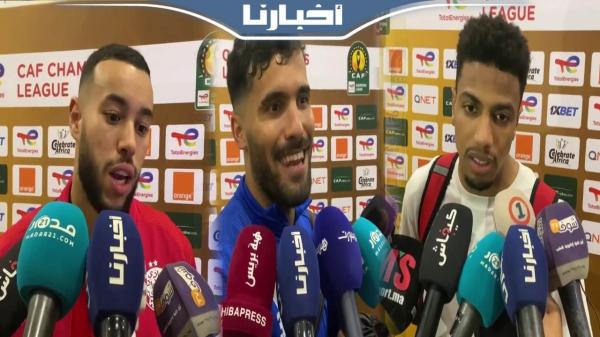 لاعبو الوداد يتحدثون عن التأهل الصعب أمام سيمبا التنزاني