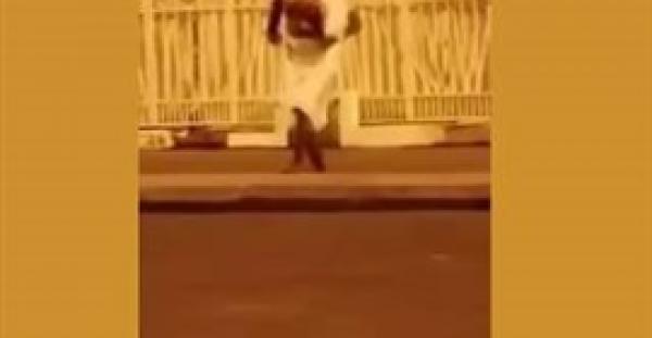 بالفيديو.. شاهد ماذا فعل حاج أفريقي قبل رمي الجمرات