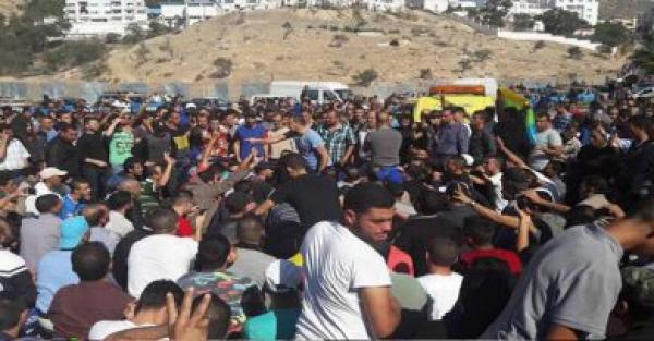 أمن الحسيمة يلقي القبض على 6 أشخاص خلال مسيرة 20 يوليوز