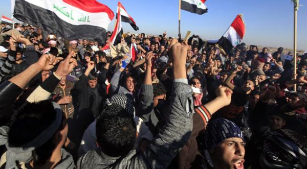 المالكي يتوعَّد المُعتصمين بالأنبار .. سَنحرِق خِيَّمكم في ساحةِ "الفتنة"