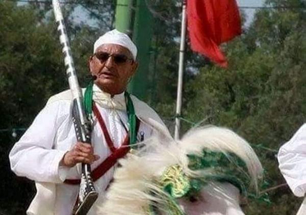 وفاة قيدوم ومايسترو التبوريدة المغربية حدو أكعموش (صورة)