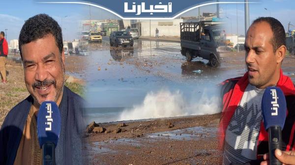 ميني تسونامي يضرب شاطئ سيدي موسى بسلا وهذه تصريحات المواطنين