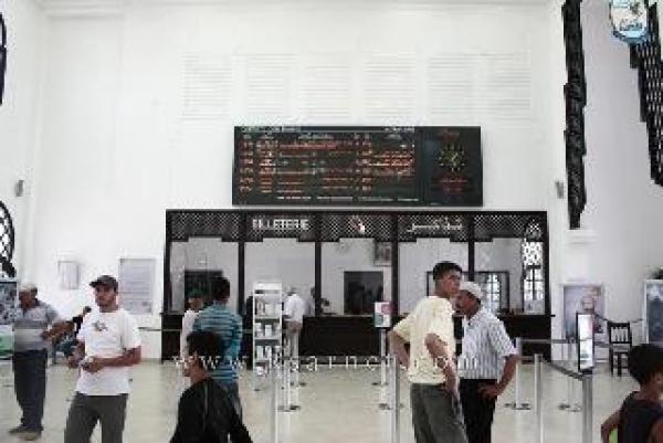 قطارات المغرب تستعد لمناسبة عيد الفطر