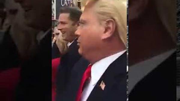 شبيه دونالد ترامب يحب المغاربة