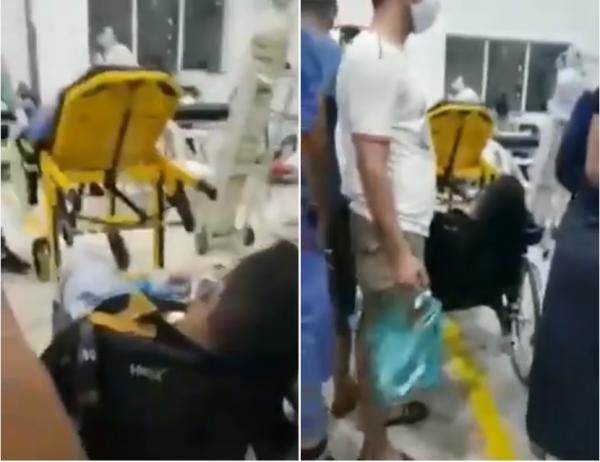 اكتظاظ غير مسبوق في مستشفى محمد السادس طنجة بسبب ارتفاع حالات كورونا