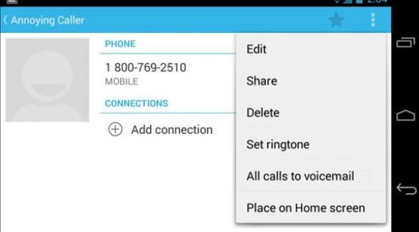 كيف تحول مكالمة مباشرة إلى البريد الصوتي؟