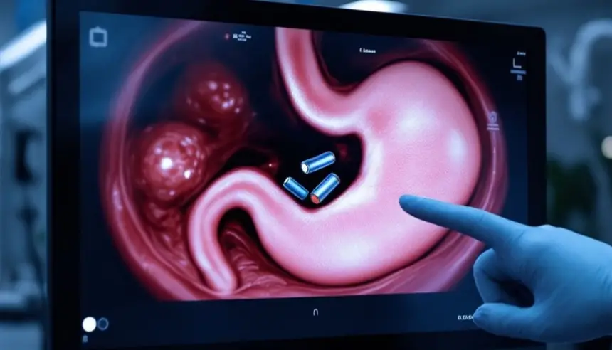 في عملية نادرة .. استخراج 3 بطاريات من معدة مريض