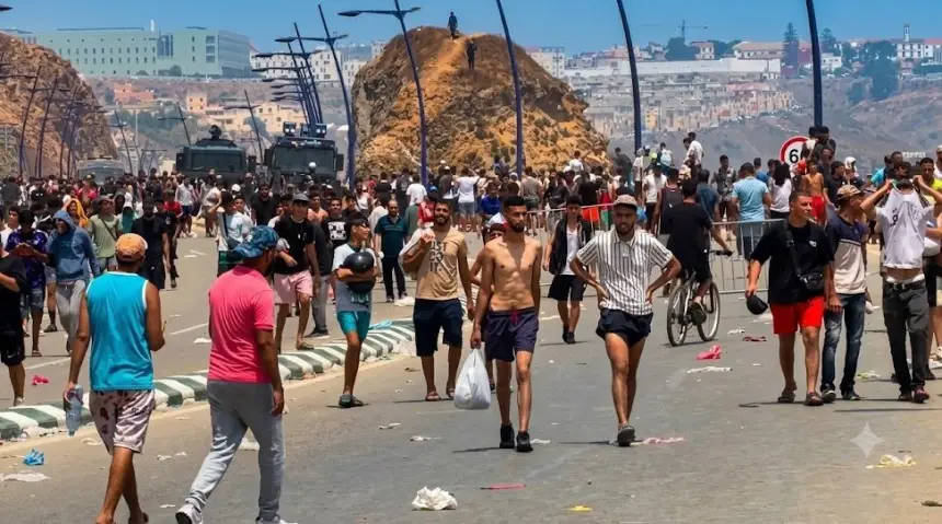 الشرطة الإسبانية: مغادرة أزيد من 73 ألف مهاجر سري لسبتة وعودتهم نحو المغرب