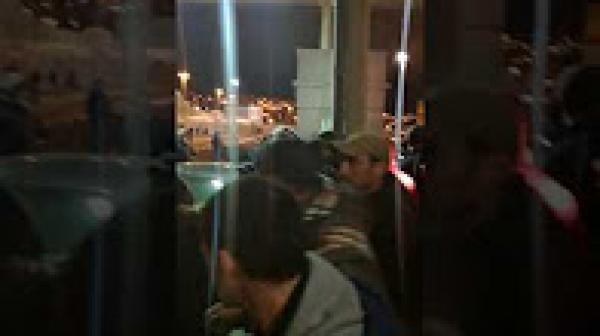 إحتجاجات بباب سبتة بسبب الحكرة