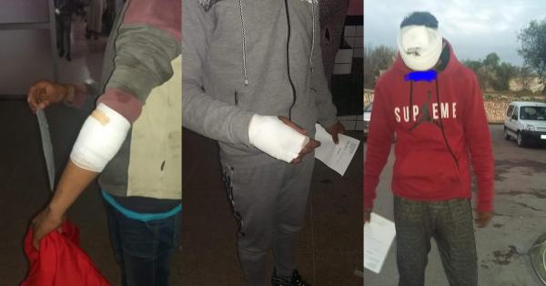 ياربي السلامة... انقلاب حافلة تقل جماهير قصبة تادلة وهذه هي الحصيلة