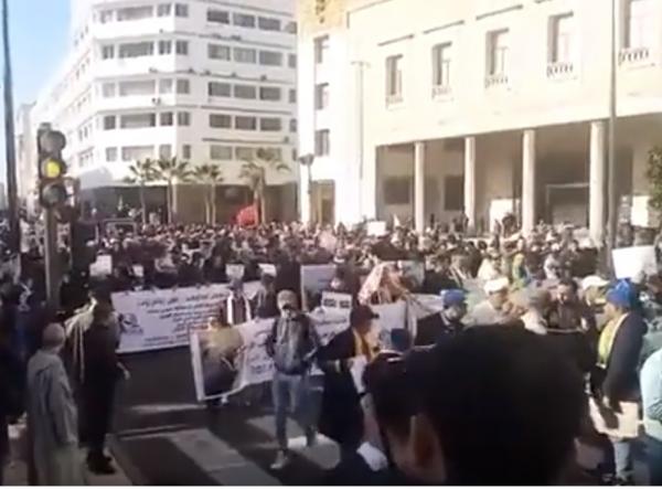 مسيرة حاشدة بالدار البيضاء لساكنة سوس للدفاع عن الارض والثروة
