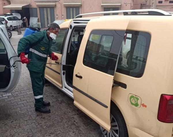 الOCP وعمالة الرحامنة يطلقان عملية لتعقيم الفضاءات ووسائل النقل العمومي (فيديو)