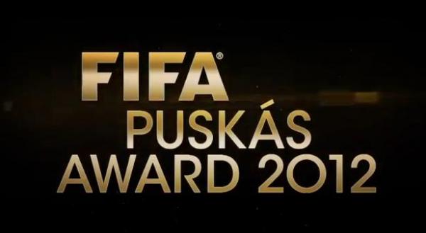 الأهداف المرشحة لجائزة أجمل هدف في 2012