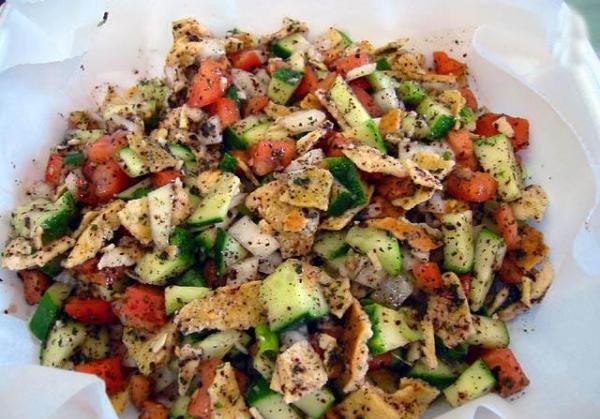 طريقة تحضير الفتوش الرمضاني