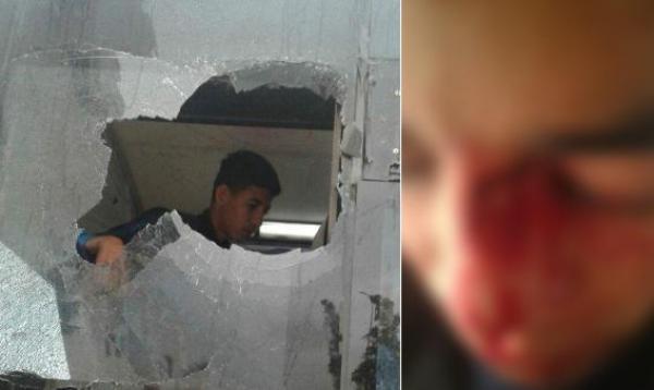 خطير.. مواطن يرجم حافلة بالقنيطرة ويخربها وكاد أن يتسبب في كارثة